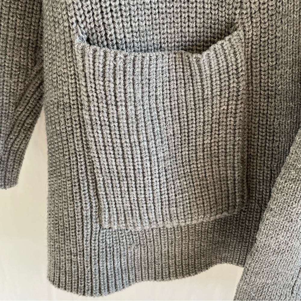The Beach People Gray Knit Cardigan Size M/L - Picture 7 of 13